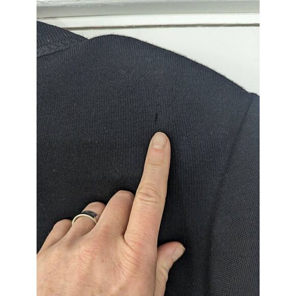 St. John Collection Cardigan Sweater women's size P (small) black pattern - Picture 9 of 9